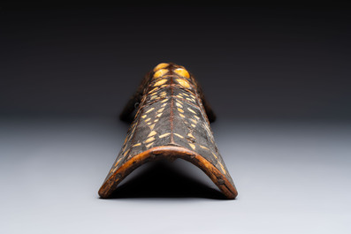 An Indonesian Salawaku shield, Halmahera, Maluku Islands, 19th C.
