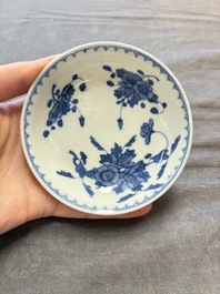 22 Chinese blue, white and famille rose wares, Kangxi and Qianlong