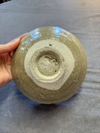 A group of 12 Chinese celadon-glazed bowls with incised floral design from the Jepara shipwreck, Fujian kilns, Song