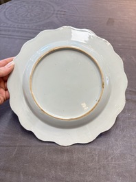 22 Chinese blue, white and famille rose wares, Kangxi and Qianlong