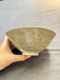 A group of 12 Chinese celadon-glazed bowls with incised floral design from the Jepara shipwreck, Fujian kilns, Song