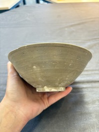 A group of 12 Chinese celadon-glazed bowls with incised floral design from the Jepara shipwreck, Fujian kilns, Song