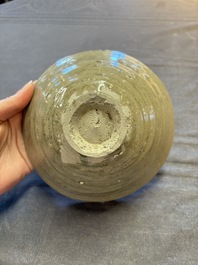 A group of 12 Chinese celadon-glazed bowls with incised floral design from the Jepara shipwreck, Fujian kilns, Song