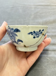 22 Chinese blue, white and famille rose wares, Kangxi and Qianlong