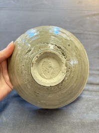 A group of 12 Chinese celadon-glazed bowls with incised floral design from the Jepara shipwreck, Fujian kilns, Song