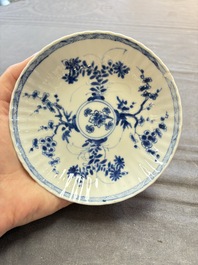 A collection of 31 Chinese blue and white tea wares, Wanli and Chenghua marks, Kangxi