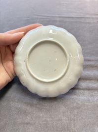 A collection of 31 Chinese blue and white tea wares, Wanli and Chenghua marks, Kangxi
