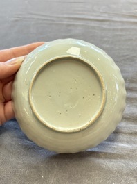A large collection of 25 sets of Chinese blue, white and Imari-style cups and saucers, Kangxi/Qianlong