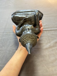 A Burmese bronze Buddha, 17/18th C.