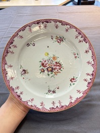 17 Chinese famille rose, verte and Imari-style wares, Kangxi/Qianlong