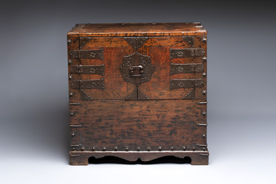 A Korean wooden cabinet or Morijang 머릿장, Joseon, 19th C.