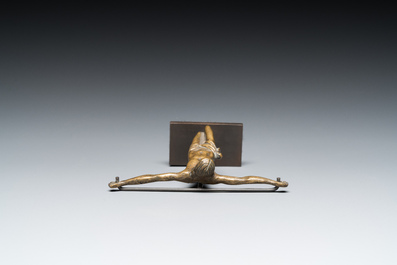 A bronze Corpus Christi, probably Flanders, 1st half 16th C.