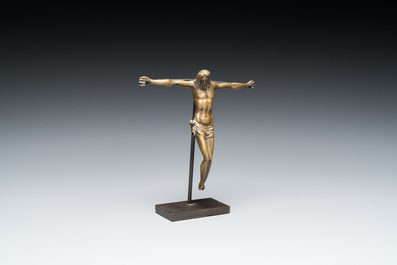 A bronze Corpus Christi, probably Flanders, 1st half 16th C.