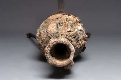 A Roman terracotta amphora for wine or oil transport, 2/1st C. B.C.