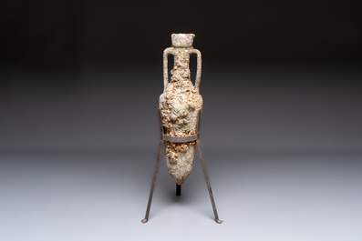 A Roman terracotta amphora for wine or oil transport, 2/1st C. B.C.