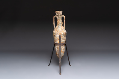 A Roman terracotta amphora for wine or oil transport, 2/1st C. B.C.
