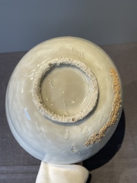 A collection of ten Chinese blue and white bowls, Ming