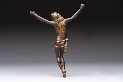 A bronze Corpus Christi, France or Spain, 16/17th C.