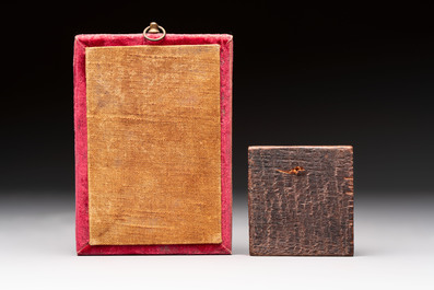 Two bronze Corpora Christi, Spain, 16/18th C.