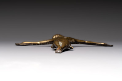 A brass Corpus Christi, France, 15th C.