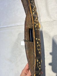 An Indonesian Salawaku shield, Halmahera, Maluku Islands, 19th C.
