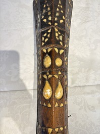 An Indonesian Salawaku shield, Halmahera, Maluku Islands, 19th C.
