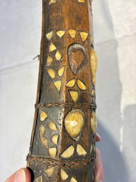 An Indonesian Salawaku shield, Halmahera, Maluku Islands, 19th C.