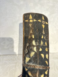 An Indonesian Salawaku shield, Halmahera, Maluku Islands, 19th C.