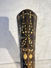 An Indonesian Salawaku shield, Halmahera, Maluku Islands, 19th C.