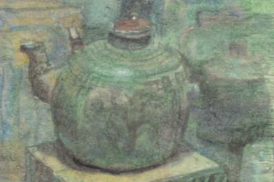Vietnamese school: 'Still Life', watercolour on paper, dated 7 November 1971