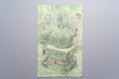 Vietnamese school: 'Still Life', watercolour on paper, dated 7 November 1971