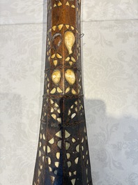 An Indonesian Salawaku shield, Halmahera, Maluku Islands, 19th C.