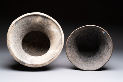 Four Thai pottery vases, Ban-Chiang, 7/4th C. B.C.