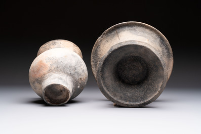 Four Thai pottery vases, Ban-Chiang, 7/4th C. B.C.