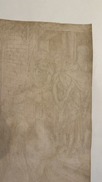 After Albrecht D&uuml;rer (Germany, 1471-1528): 'The Presentation', woodcut on paper, 19th C. or earlier