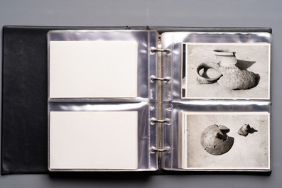 A collection of four photo albums and fieldwork prints documenting South and Southeast Asia, 20th C.