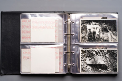 A collection of four photo albums and fieldwork prints documenting South and Southeast Asia, 20th C.