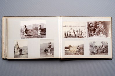 A travel photo album documenting China and its people, early 20th C.