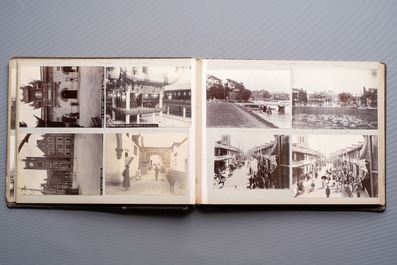 A travel photo album documenting China and its people, early 20th C.