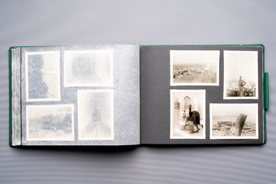 A collection of four photo albums and fieldwork prints documenting South and Southeast Asia, 20th C.