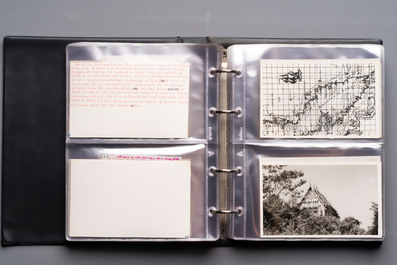 A collection of four photo albums and fieldwork prints documenting South and Southeast Asia, 20th C.