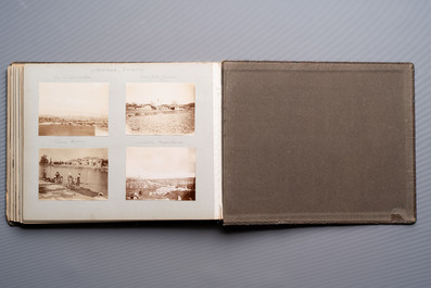 A travel photo album documenting China and its people, early 20th C.