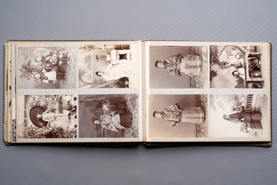 A travel photo album documenting China and its people, early 20th C.