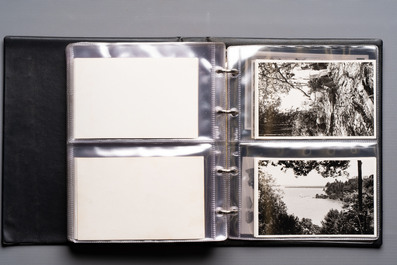 A collection of four photo albums and fieldwork prints documenting South and Southeast Asia, 20th C.