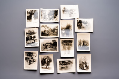 A collection of four photo albums and fieldwork prints documenting South and Southeast Asia, 20th C.