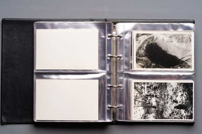 A collection of four photo albums and fieldwork prints documenting South and Southeast Asia, 20th C.