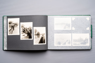 A collection of four photo albums and fieldwork prints documenting South and Southeast Asia, 20th C.