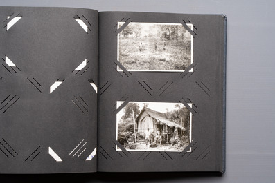 A collection of four photo albums and fieldwork prints documenting South and Southeast Asia, 20th C.