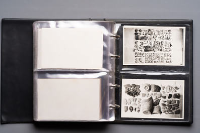 A collection of four photo albums and fieldwork prints documenting South and Southeast Asia, 20th C.