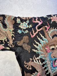 A Chinese embroidered silk Peking opera costume, Republic